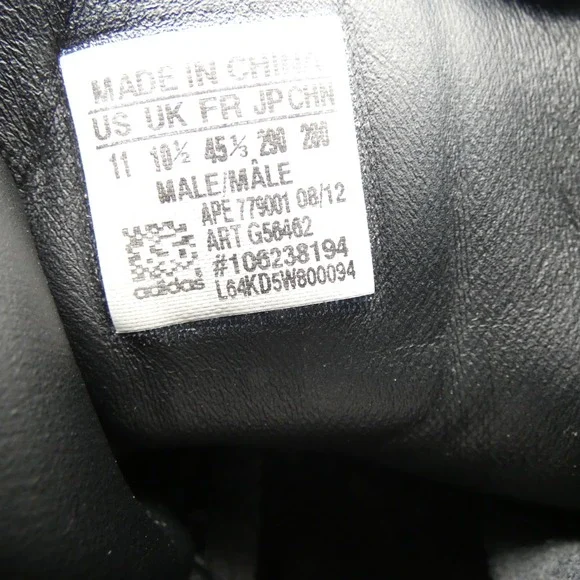 Adidas Jake Blauvelt G56462 Mens US 11 Ankle Boots Black Pink Leather Round Toe - Picture 9 of 10